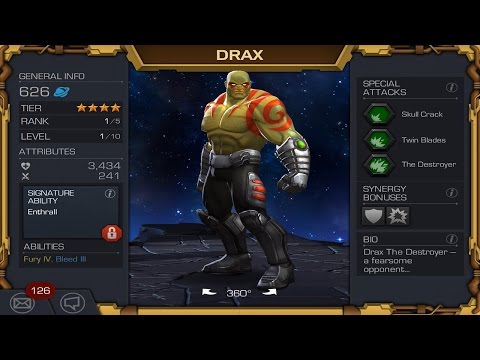 Marvel: Contest of Champions - 4-Star DRAX, Alliance, Shoutouts, Event ...