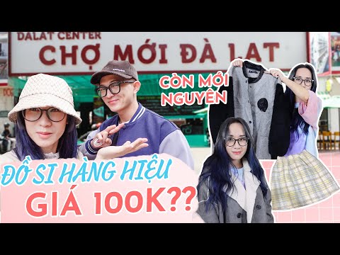 ÁO 100K NHƯ 1 TRIỆU 😮 LẦN ĐẦU ĐI CHỢ ĐỒ SI ĐÀ LẠT: RẺ ĐẸP NHƯ LỜI ĐỒN? HƯƠNG WITCH