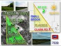 Maine Land For Sale! Hi Test 75 Acre Field & Woods! #7539