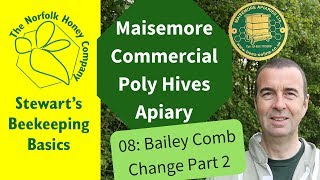 Bailey Comb Change Part 2 - What a Lucky Beekeeper I am!