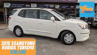 2015 15 Ssangyong Turismo 2.0 S 7 Seater