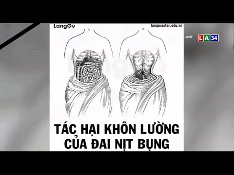 Cẩn trọng khi dùng đai nịt bụng | LONG AN TV