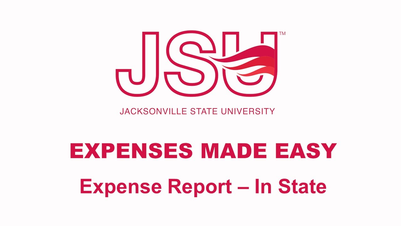 In state travel Expense Report