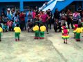 Baile Festejo por los niños de inicial 3 años