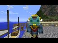 Minecraft | FISHING CHALLENGE - Shark Attack! (JAWS, SHARKS, BOAT MOD)