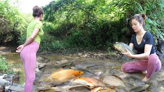 Top Videos: Fishing Girl | Fishing Trips That Catch A Lot Of Fish, Catch Big Fish - Survival Fishing