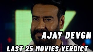 Ajay Devgn Box Office Verdict Last 25 Movies From Son Of Sardaar To Son Of Sardaar2 Hit Or Flop?