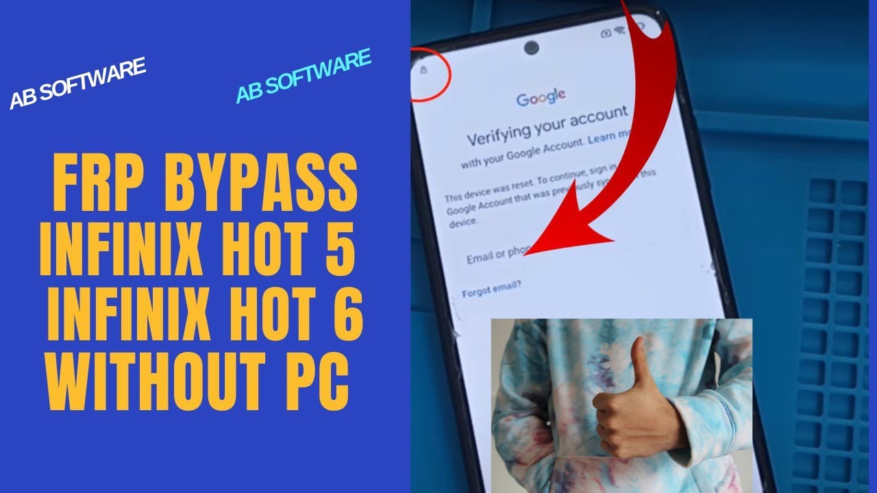 Infinix Hot 5 x505 x505c infinix Hot 6 x606 Frp bypass Infinix Hot 5 x505 x505c infinix Hot 6 x606 Frp bypass