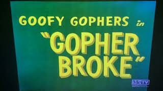 Gopher Broke 1958 Opening On Metv