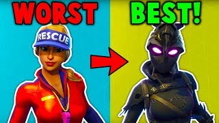 RANKING ALL SEASON 5 SKINS FROM WORST TO BEST! (Fortnite Battle Royale)