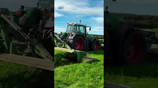 Fendt 926 On The Krone Triples