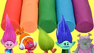 Best Learn Colors Trolls Play-Doh Cookie Cutter, Kitchen Creation Poppy Branch Magic