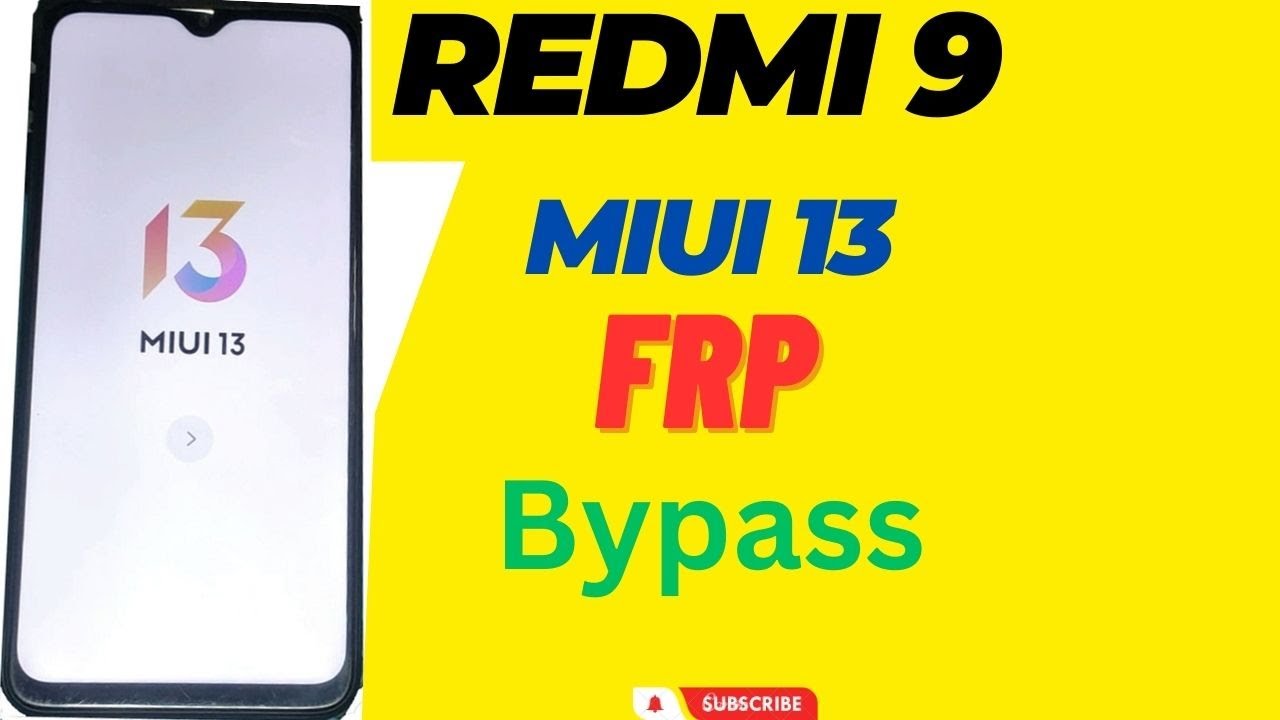Redmi 9 Frp Bypass Miui 13 | Redmi 9 Google Account Redmi 9 Frp Bypass Miui 13 | Redmi 9 Google Account