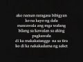 Hambog Ng Sagpro Krew - Na Sagpro Dre lyrics on screen