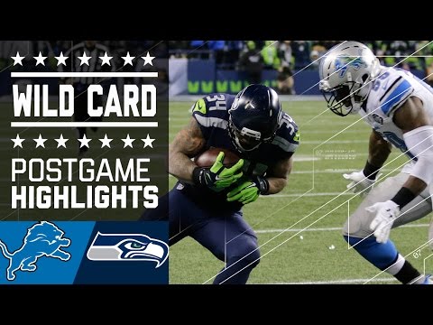 Lions Vs Seahawks Nfl Wild Card Game Highlights Lions Vs Seahawks Nfl Wild Card Game Highlights