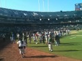 Texas Rangers Celebration in Oakland – 2010 AL West Division Champions