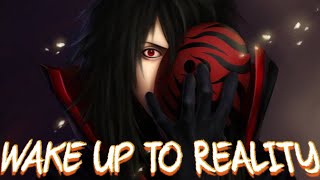 Uchiha Madara Words Wake Up To Reality Deep Meaning English Dub