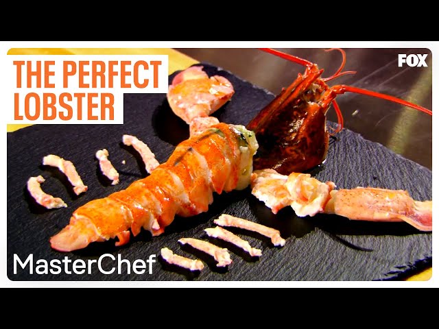 Gordon Ramsay Perfectly Takes A Part A Lobster - Video