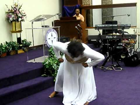Minister in praise dancing beautiful feet song by Donald Lawrence...