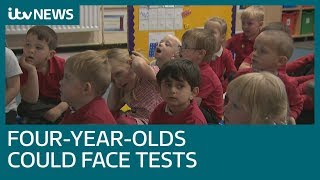 'Fills me with horror': Mum hits out at tests for four-year-olds | ITV News