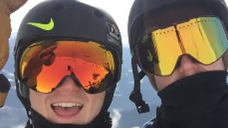 Marcus Butler & Jamie Nicholls Snowboarding In Switzerland