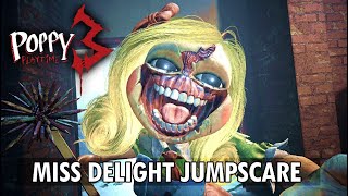 Miss Delight Jumpscare Poppy Playtime Chapter 3