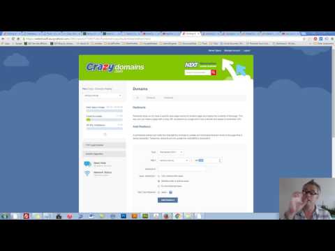VIDEO : how to redirect web pages using crazy domains web hosting - how to redirect web pageshow to redirect web pagescrazy domainsexplains 301 redirection for web pages http://www.crazydomainsreview.com.au/how-to- ...