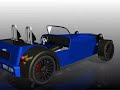 Lotus Seven assembly in Autodesk Inventor 11 (1021 parts)