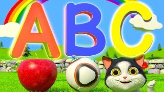 ABC Phonics Song For Children | Learn Colors & Shapes