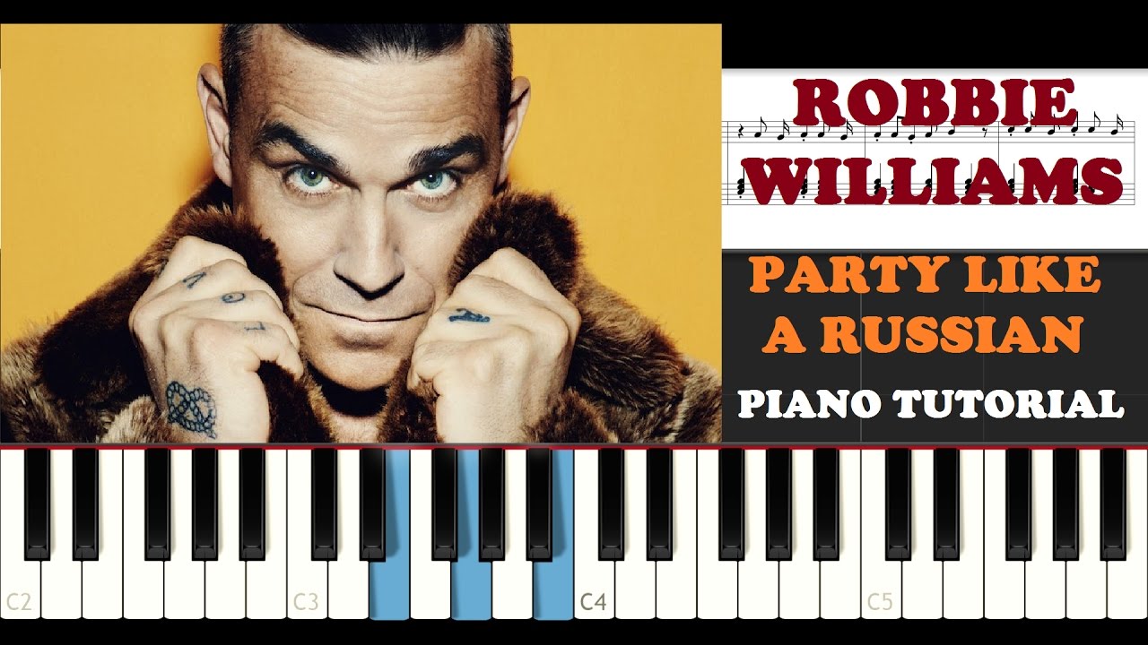 Robbie Williams Piano Tutorials By Dario D'Aversa