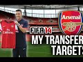 FIFA 14: Arsenal Career Mode - MY TRANSFER TARGETS!