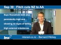 Economic Weather Report: Fitch cuts NZ to AA (news with Bernard Hickey)