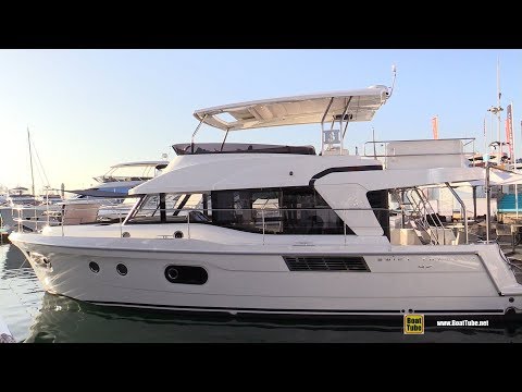 2019 Beneteau Swift Trawler 47 - Deck and Interior Walkaround - 2018 Cannes Yachting Festival