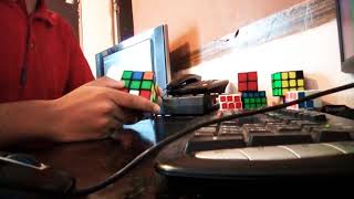 Solve 3x3 easy 7:05 con un cubo Rubik :v