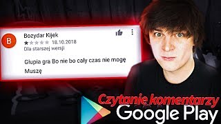 Czytanie komentarzy ze sklepu GOOGLE PLAY 2