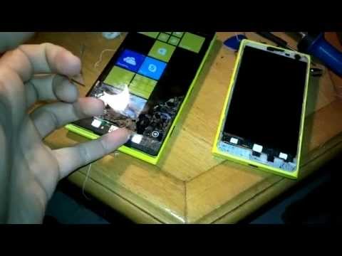 Lumia 1520 замена стекла своими руками 66