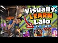 Visually LEARN Lalo in Clash of Clans! Easy How To Guide!