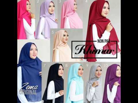 Foto jilbab instan di lazada