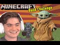 Minecraft Build Baby Yoda Challange with HobbyGaming