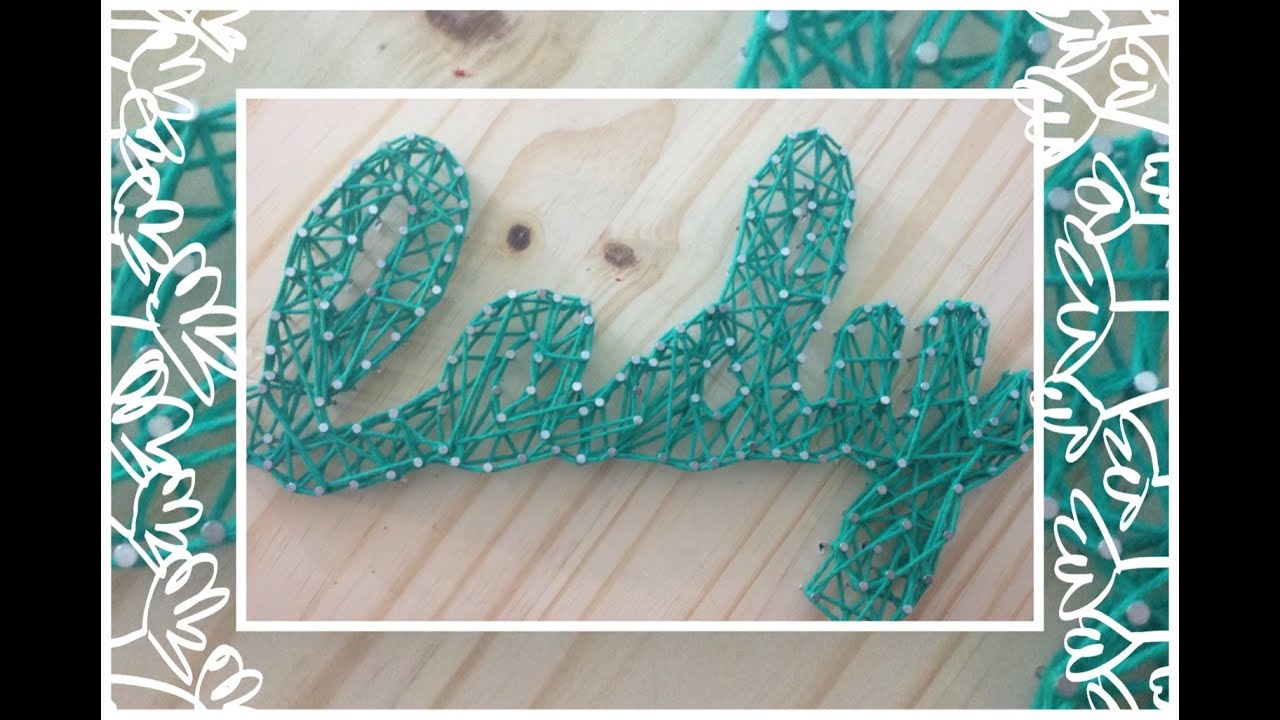 How to Make Nail String Art - wide 8