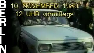 10. November 1989 - Am Tag Nach Dem Mauerfall In Berlin