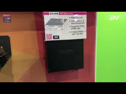 ISE 2025: Bolin Technology Talks About EG40N NDI IP Decoder with 4K60 Output