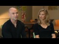 Andre Agassi and Steffi Graf on INSIDE SPORT (BBC) - PART 1 of 3