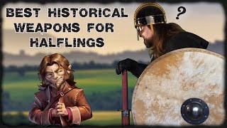 How Should Halflings / Hobbits / Gnomes Be Armed? (Over-Thinking Fantasy)