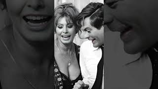 Sophia Loren And Marcello Mastroianni On The Set Of Ieri, Oggi, Domani 1963