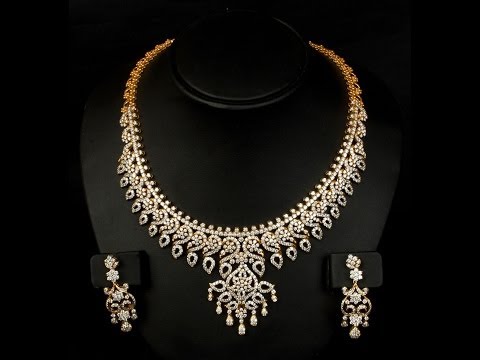 Latest 13 Diamond Necklace jewellery Designs