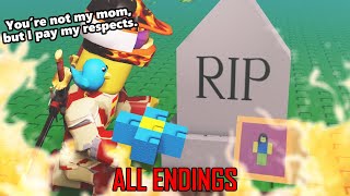 Need More Heat All Endings!! (A Roblox Game)