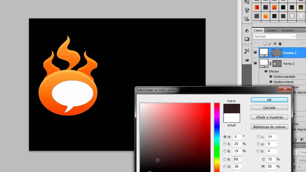 HACER UN LOGO CON PHOTOSHOP hacer un logo con photoshop: