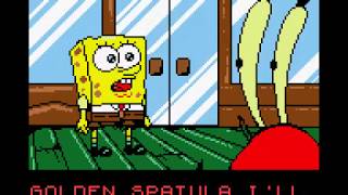 Game Boy Color Longplay 102 Spongebob Squarepants Legend Of The Lost Spatula