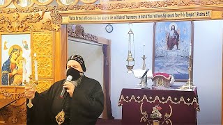 HG Bishop Youssef Vespers/Bible Study~Luke 20:27-47/Midnight Psalmody@ St George Lubbock TX~01/16/21